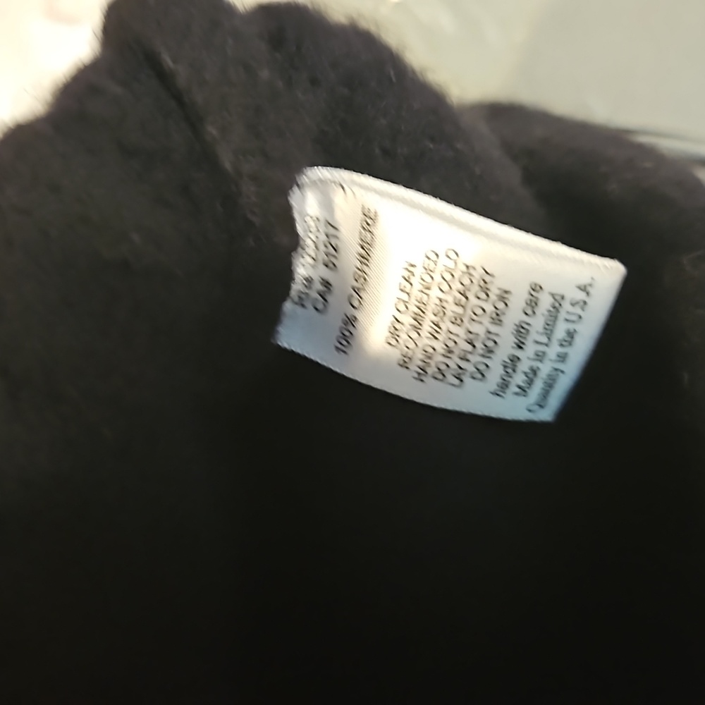 Lauren Moshi Cashmere RARE abd HTF I'm A Mess Patched Hat NEW! - Picture 5 of 6
